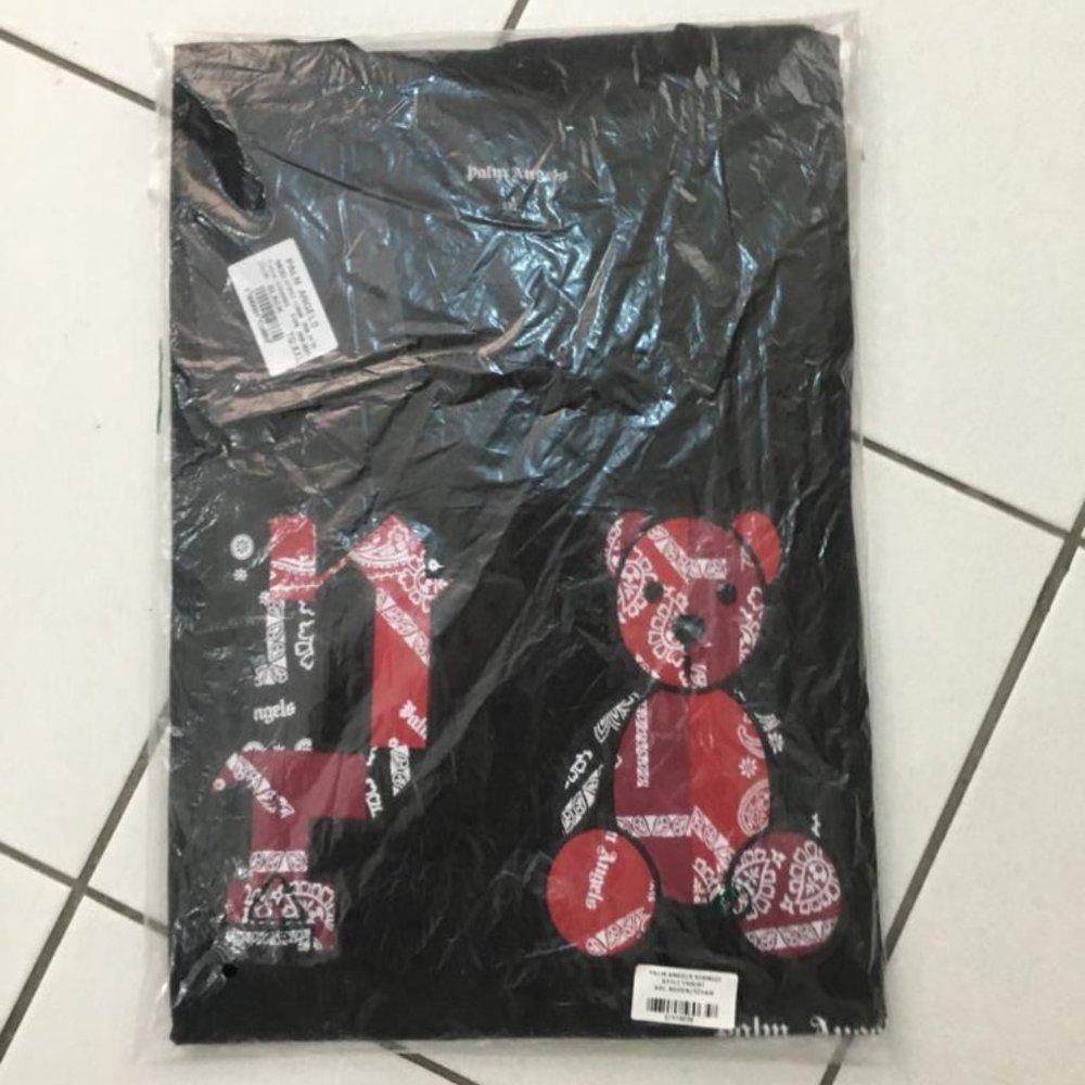 Palm Angels Casual Daily Short Sleeve T-Shirt